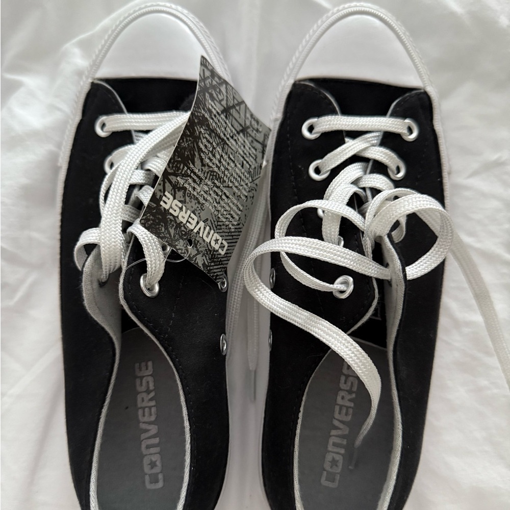 New Black and White Converse